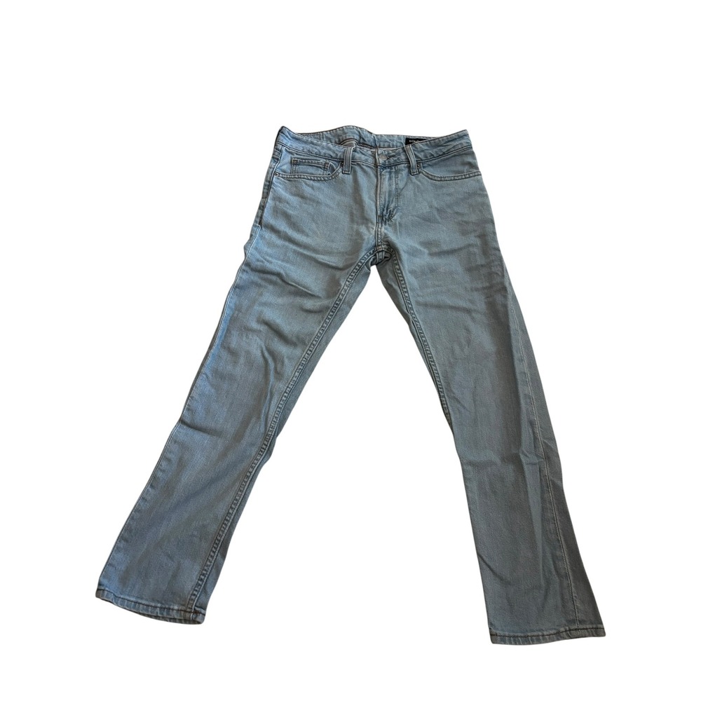 Bonobos Tailored Fit Jeans 30x28 Light Blue Wash Casual Modern Denim
